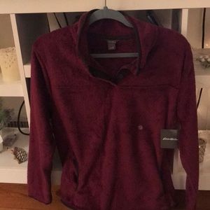 Women’s plush pull over